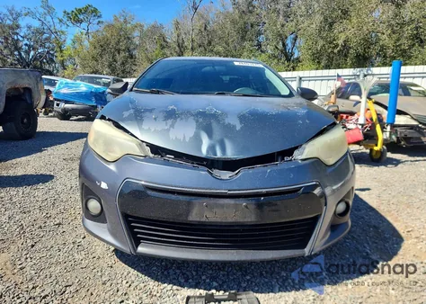 2014 Toyota Corolla S Plus z USA, uszkodzony, nr VIN 5YFBURHE6EP096067